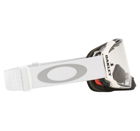 Masque OAKLEY Airbrake MX Tuff Blocks White – écran clair