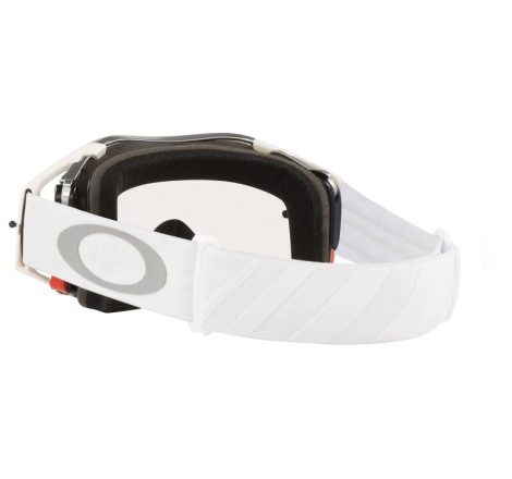Masque OAKLEY Airbrake MX Tuff Blocks White – écran clair