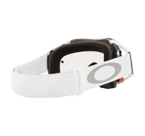 Masque OAKLEY Airbrake MX Tuff Blocks White – écran clair