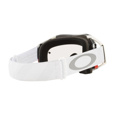Masque OAKLEY Airbrake MX Tuff Blocks White – écran clair