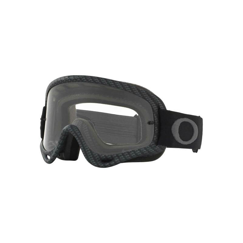 Masque OAKLEY O-Frame MX Matte Carbon Fiber – écran transparent
