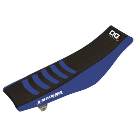 Housse de selle BLACKBIRD Double Grip 3 noir/bleu 250/450 YZ-F 2006 à 2009