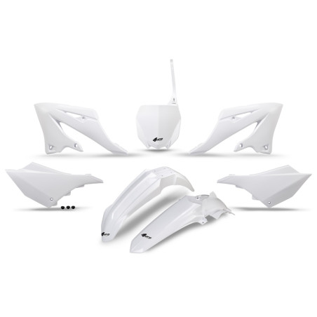 Kit plastiques UFO Blanc pour Yamaha YZ 125 / 250 – 2022 à 2025