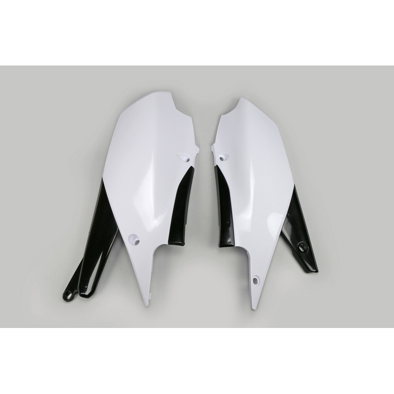 Plaques latérales UFO blanches pour Yamaha YZ-F 250 / 450