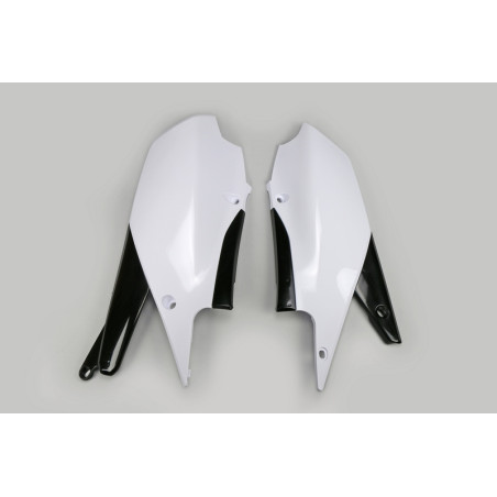 Plaques latérales UFO blanches pour Yamaha YZ-F 250 / 450