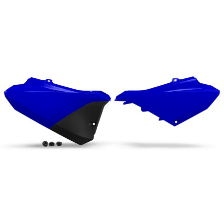 Plaques latérales UFO bleues pour Yamaha YZ 85 (2022-2025)