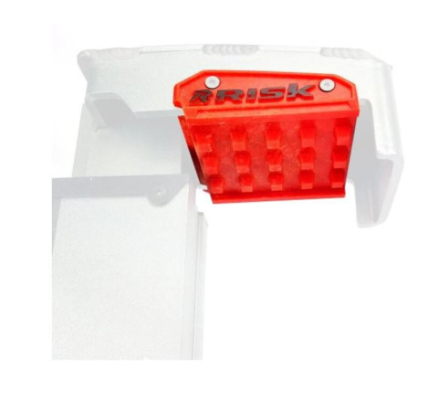 Caoutchouc de remplacement RISK RACING Lock-n-Load rouge