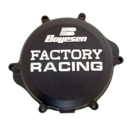 Couvercle de carter d'embrayage BOYESEN Factory Racing noir 125 RM 1998 à 2008