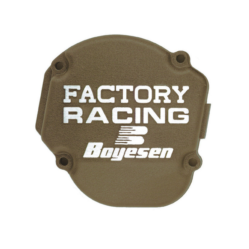 Couvercle de carter d'embrayage BOYESEN Factory Racing magnésium 450 KX-F 2019 à 2020