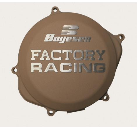 Couvercle de carter d'embrayage BOYESEN Factory Racing magnésium 250 SX/TC