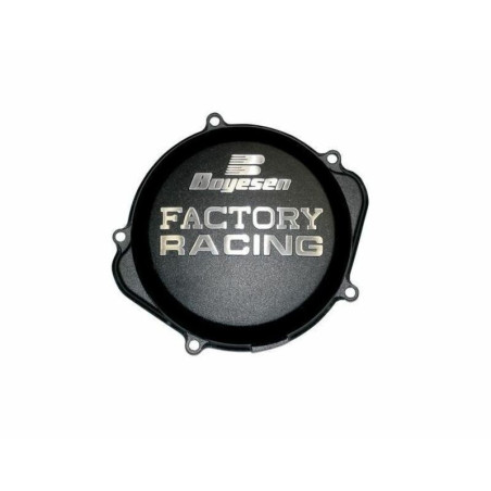 Couvercle de carter d'embrayage BOYESEN Factory Racing noir 65/85 YZ