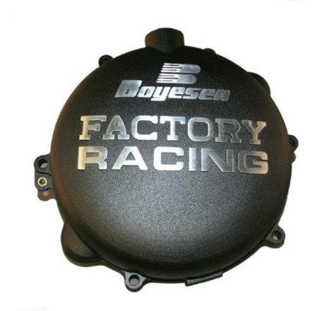 Couvercle de carter d'embrayage BOYESEN Factory Racing noir 250 SX 2003 à 2012