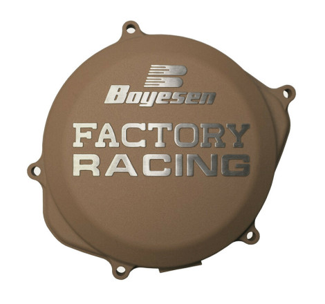 Couvercle de carter d'embrayage BOYESEN Factory Racing magnésium 250/350 SX-F/FC/MC-F
