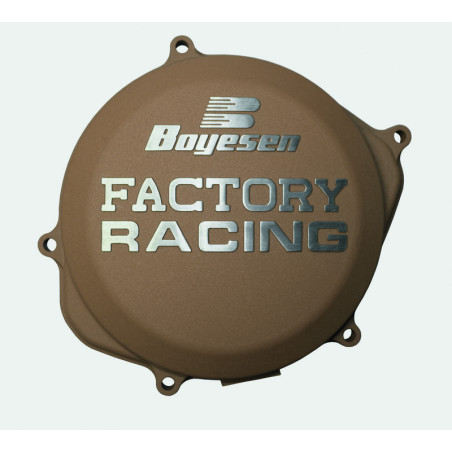 Couvercle de carter d'embrayage BOYESEN Factory Racing magnésium 250 KX 2005 à 2007