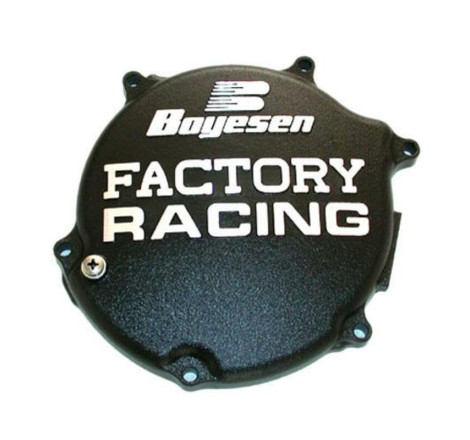 Couvercle de carter d'embrayage BOYESEN Factory Racing noir 125 KX 2003 à 2005