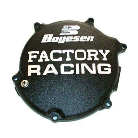 Couvercle de carter d'embrayage BOYESEN Factory Racing noir 125 KX 2003 à 2005