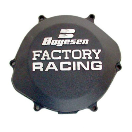 Couvercle de carter d'embrayage BOYESEN Factory Racing noir 250 CR 2002 à 2007