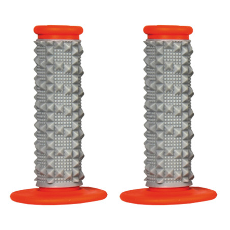 Revêtements SCAR X2R Dual Density Full Grip gris/orange