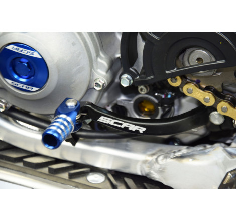 Sélecteur de vitesse SCAR noir/embout bleu 250/450 YZ-F