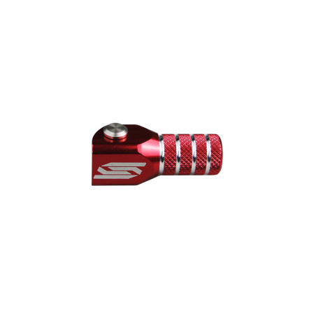 Sélecteur de vitesse SCAR noir mat/embout rouge 250 CRF 2010 à 2017