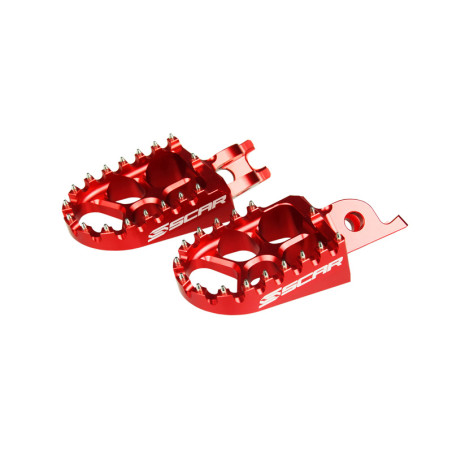 Repose-pieds SCAR Evo rouge 125/250/450 CR/CRF