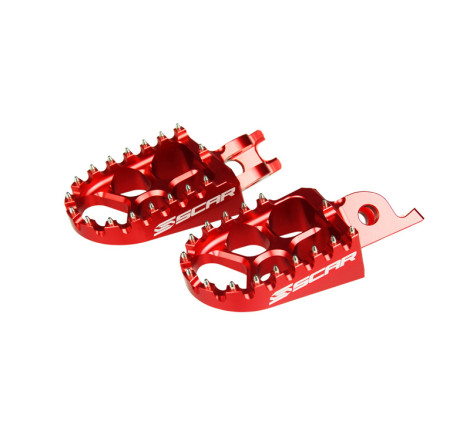 Repose-pieds SCAR Evo rouge 125/250/450 CR/CRF