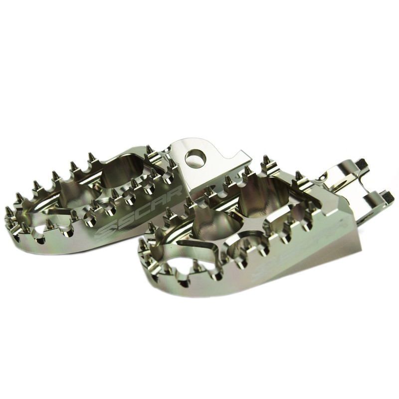Repose-pieds SCAR Evo titane 125/250/450 CR/CRF