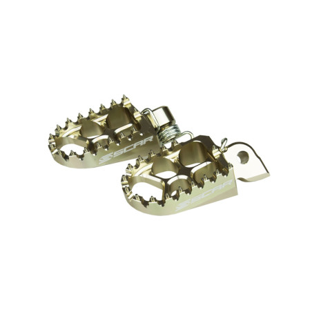 Repose-pieds SCAR Evo titane 50/65/85/125/250/350/450 SX/SX-F/FC/TC/MC