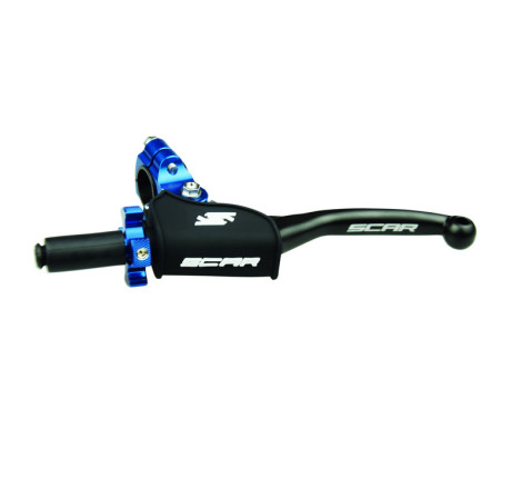 Levier repliable avec cocotte universel SCAR noir – molette bleue