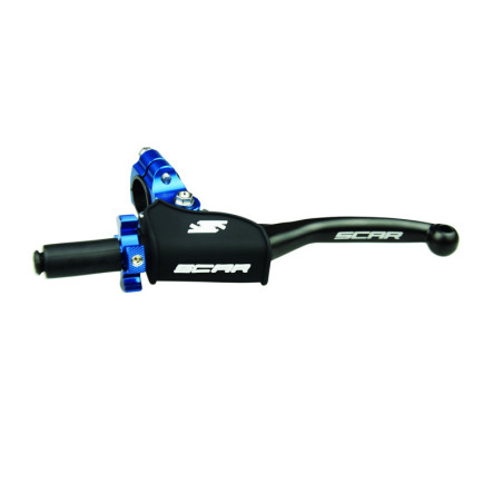 Levier repliable avec cocotte universel SCAR noir – molette bleue