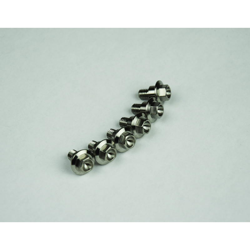 Kit vis titane SCAR M6x12 par 6