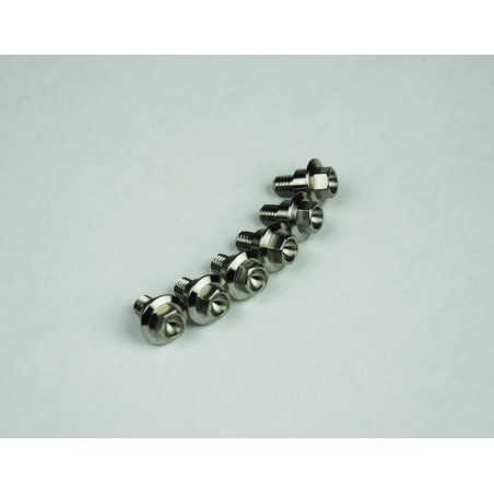 Kit vis titane SCAR M6x12 par 6