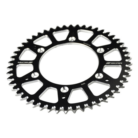 Couronne SCAR 50 dents aluminium ultra-light anti-boue 85 SX/TC/MC