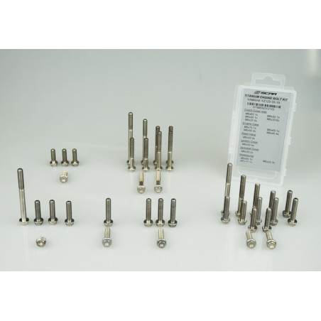 Kit vis moteur SCAR titane 44 pièces - KTM 450SXF / Husqvarna FC450