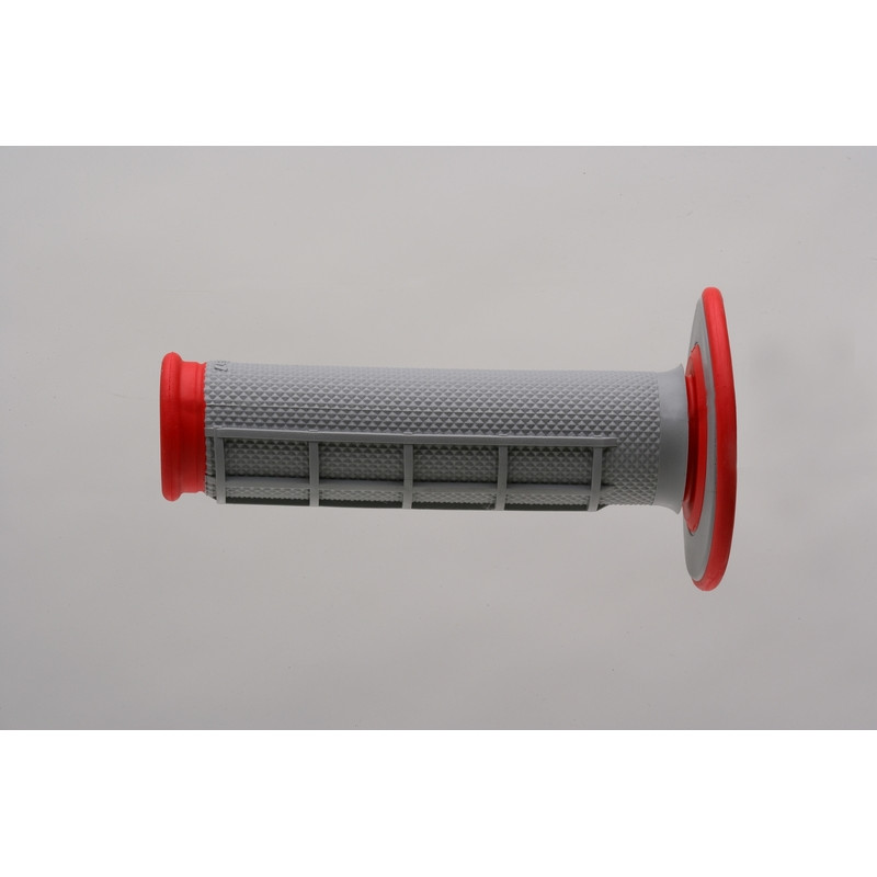 Revêtements RENTHAL Dual Series semi-gauffrés gris/rouge
