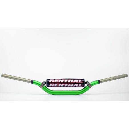 Guidon RENTHAL Twinwall 996 Villopoto/Stewart Honda CRF vert