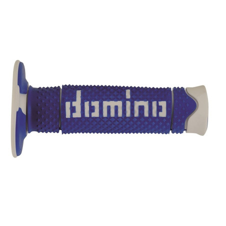 Revêtements DOMINO A260 Off-road Dual Compound Full Grip Blanc/Bleu