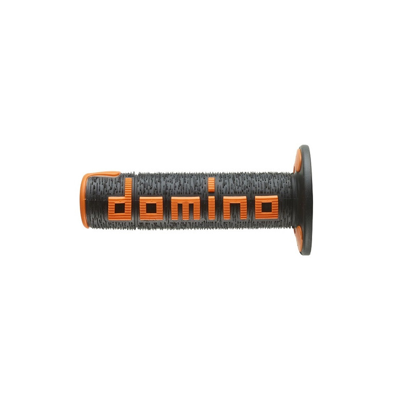 Revêtements DOMINO A360 Off-road Comfort ergonomiques Noir/Orange