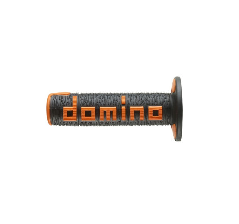 Revêtements DOMINO A360 Off-road Comfort ergonomiques Noir/Orange