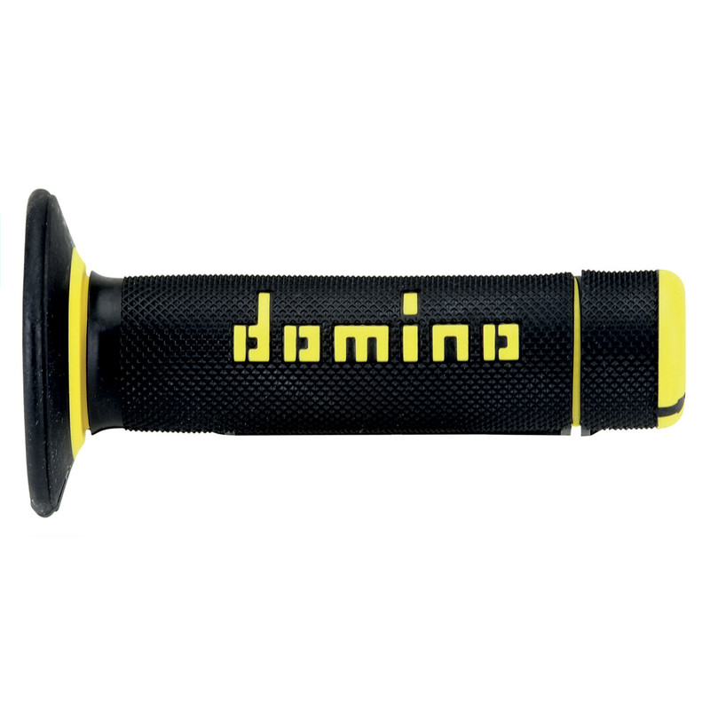 Revêtements DOMINO A020 Bicolore MX Full Grip Noir/Jaune