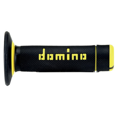 Revêtements DOMINO A020 Bicolore MX Full Grip Noir/Jaune