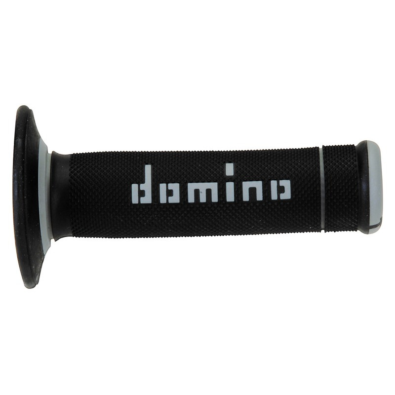 Revêtements DOMINO A020 Bicolore MX Full Grip Gris/Noir