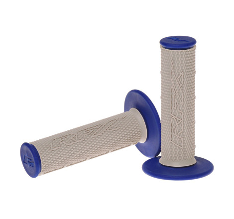 Paire de poignées bi-composant RFX Pro Series partie centrale grise  (Gris/Bleu)
