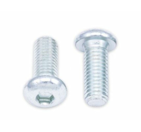 Vis tête bombée épaisse BOLT M8x1,25x20mm 10 pièces