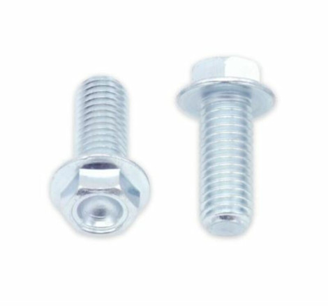 Vis à bride BOLT tête hexagonale 10mm M8x1,25x20mm 10 pièces