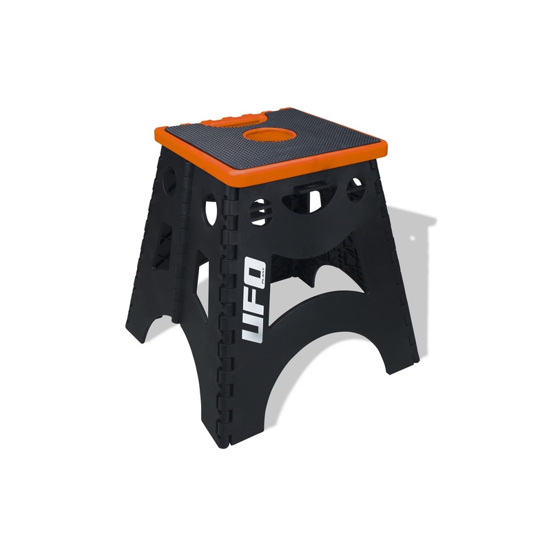 Lève-moto repliable UFO Mecha orange pour entretien et stockage tout-terrain