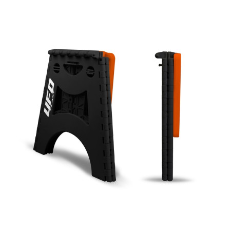 Lève-moto repliable UFO Mecha orange pour entretien et stockage tout-terrain