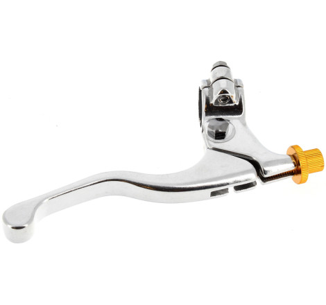 Levier de frein court avec cocotte BIHR aluminium coulé poli universel