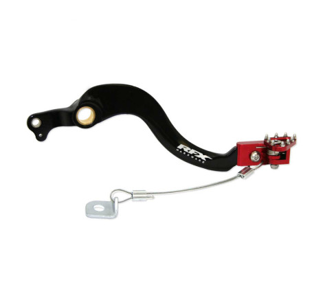 Levier de frein arrière RFX Pro FT (Noir/Rouge) 250/450 CRF