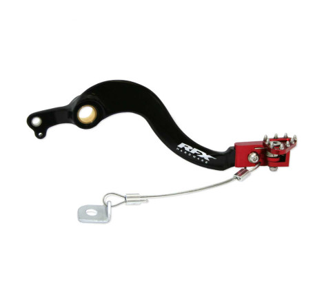 Levier de frein arrière RFX Pro FT (Noir/Rouge) 250 CRF 2004 à 2009